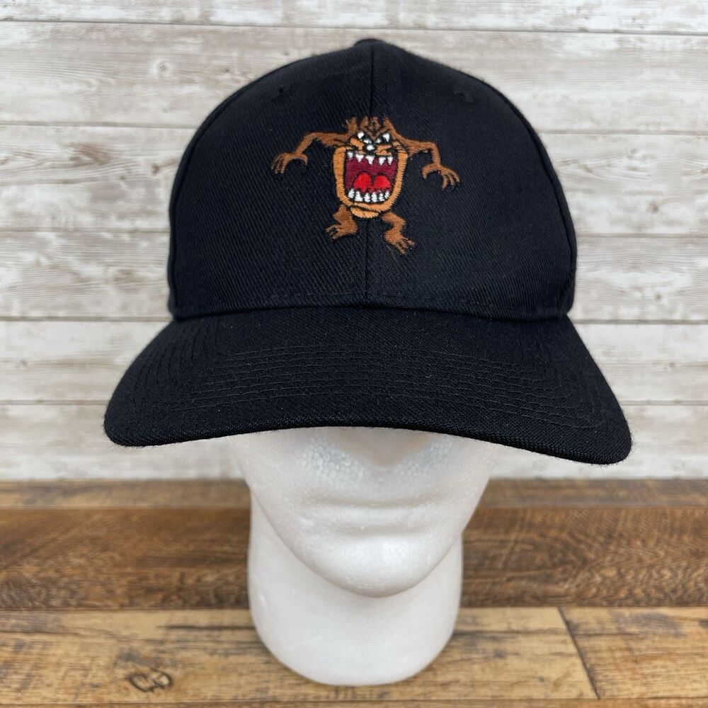 Vintage 1990s TAZ Looney Tunes HAT Cap Snapback, Cap House, Made In Korea